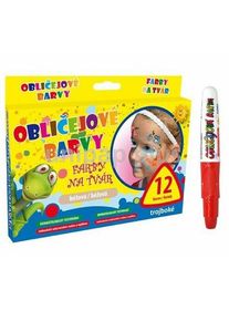 Barva na obli�ej v tu�ce �erven�