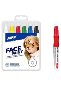 Barvy na obli�ej v tu�ce 6 ks