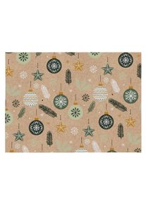 Bal�c� pap�r zelen� ozdoby 100x70 cm