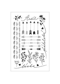 Tetovac� obtisky P��telstv� 8,5x13 cm