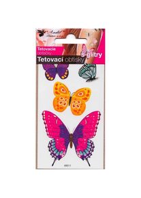 Tetovac� obtisky mot�lci s glitry