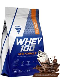 Trec Nutrition Whey 100 - New Formula, 700 g Beutel, Double Chocolate