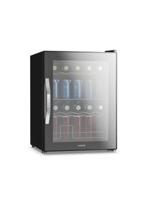 Klarstein Chladnička na nápoje Beersafe se zrcadlovými skleněnými dveřmi | 64 x 48 cm | Vnitřní LED osvětlení