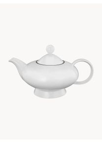 Seltmann Weider Porcelánová konvice Lido Black Line Bílá Ø 26 cm, V 15 cm