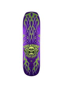Creature Chop Shop Flame 8.5" Skateboard Deck purple dip