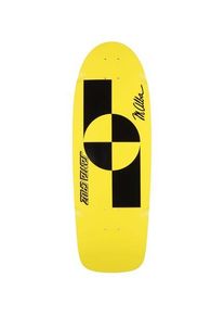 Santa Cruz Malba Crash Test Reissue 10.03" Skateboard Deck black yellow