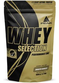 Peak Performance Whey Selection, 900 g Beutel, Smooth Vanilla