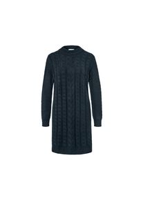 Tchibo - Pleten&eacute; &scaron;aty s cop&aacute;nkov&yacute;m vzorem - pro ženy - vel. L 44/46 - barva: modr&aacute;