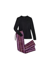 Tchibo - Tkané pyžamo - pro ženy - vel. L 44/46 - barva: černá