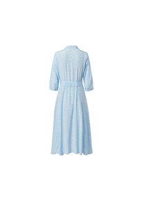 Tchibo - Halenkové šaty s potiskem - pro ženy - vel. 46 - barva: modrá/s potiskem