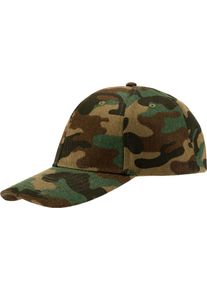 Brandit Cotton Base Camo, cap , color: Woodland , size: One Size