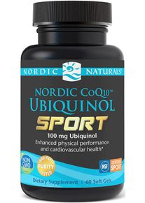 Nordic Naturals Nordic CoQ10 Ubiquinol Sport, 60 Softgels