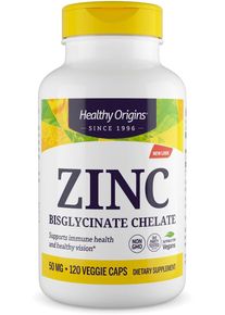 Healthy Origins Zinc - 50 mg, 120 Kapseln