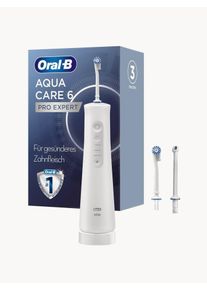 Oral-B Irig&aacute;tor Oral-B AquaCare 6 se 3 2 n&aacute;hradn&iacute;mi hlavicemi B&iacute;l&aacute; 15 x 23 x 7 cm