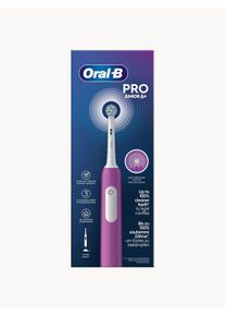 Oral-B Elektrick&yacute; zubn&iacute; kart&aacute;ček pro děti Pro Junior 6+ s n&aacute;hradn&iacute; hlavic&iacute; Fialov&aacute; 10 x 25 x 7 cm