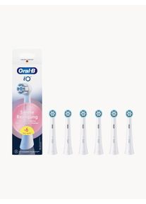 Oral-B Sada v&yacute;měnn&yacute;ch hlavic na kart&aacute;ček Oral-B iO Gentle Clean, 6 d&iacute;lů B&iacute;l&aacute; &Scaron; 6 cm, V 22 cm