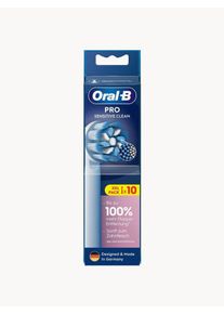 Oral-B Sada 10 n&aacute;hradn&iacute;ch hlavic na zubn&iacute; kart&aacute;čky Pro Sensitive Clean B&iacute;l&aacute; 6 x 22 x 5 cm