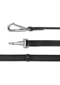 Waldhausen Anti-Rutsch-Z&uuml;gel mit Karabiner, schwarz, Pony