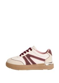 Lipsy Dívka Tenisky krémová / světle růžová / bordó 10 K