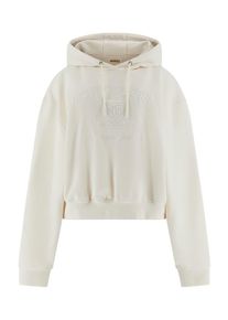 GUESS Ženy Sportovní mikina 'YAYOI' krémová XS