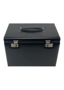 Windrose Merino Schmuckkasten 36 cm schwarz