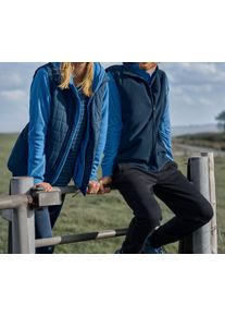 Tchibo - Pleten&aacute; čelenka - barva: modr&aacute;