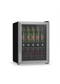 Klarstein Chladnička na nápoje Beersafe se zrcadlovými skleněnými dveřmi | 64 x 48 cm | Vnitřní LED osvětlení