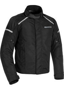 Oxford Spartan Short, textile jacket waterproof , color: Black , size: M