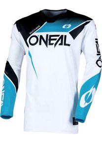 O Neal ONeal Hardwear Air Slam, jersey , color: White/Black/Turquoise , size: L