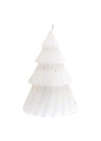 Santex Sv��ka stromek b�l� se zlat�mi t�pytkami