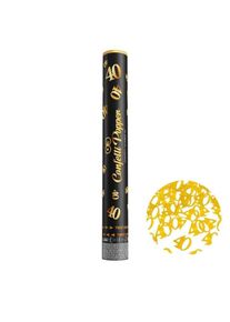 Konfety vyst�elovac� ��slovka "40" metalick� zlat� 40cm