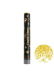 Konfety vyst�elovac� ��slovka "30" metalick� zlat� 40cm