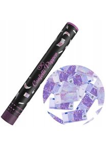 Konfety vyst�elovac� 500 Euro bankovky 30 cm