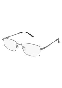 Fielmann BD 542 CL pánské brýle | Obruba: čtvercový, ušlechtilá ocel, šedá