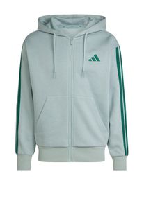 Velké Velikosti - Adidas - Mikina na zip s vyšitým logem - 3XL - Mátově Zelená