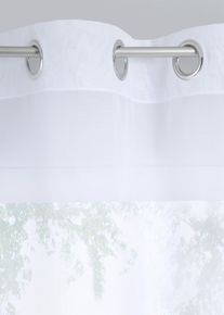 Z&aacute;clona z jemně strukturovan&eacute;ho batistu (1 ks v balen&iacute;) | B&iacute;l&aacute; | Vel. 145x140 cm | bonprix