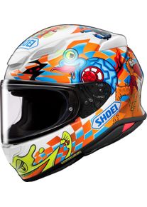 Shoei NXR2 Yagyo, full face helmet , color: White/Orange/Blue/Yellow , size: XS