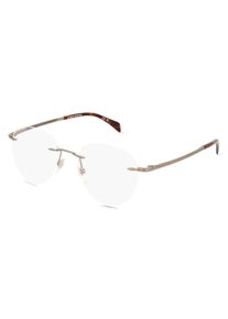 David Beckham DB 1166 pánské brýle | Obruba: panto, kov, stříbrná