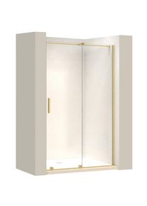 REA/S Sprchové Dveře Montana 100 Gold brush KPL-K6389