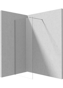 DEANTE Prizma broušená ocel sprchová stěna, walk-in, 70 cm KTJ_F37P