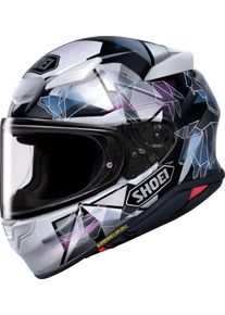 Shoei NXR2 Origami 2, full face helmet , color: Light Grey/Black/Purple/Light Blue , size: L