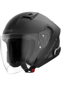 SENA Outstar 2, open face helmet , color: White/Silver , size: S