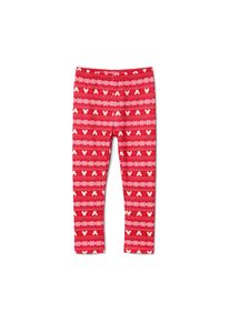 Tchibo - Dětsk&eacute; termoleg&iacute;ny &raquo;Mickey Mouse&laquo; - pro d&iacute;vky - vel. 122/128 - barva: b&iacute;l&aacute;