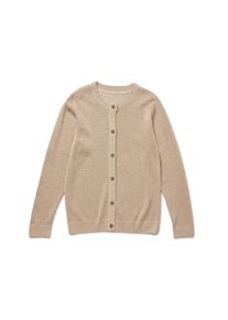 Tchibo - Dětsk&yacute; svetr z leskl&eacute;ho &uacute;pletu - pro d&iacute;vky - vel. 170/176 - barva: b&eacute;žov&aacute;