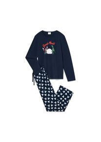 Tchibo - Dětsk&eacute; flanelov&eacute; pyžamo &raquo;Mickey and Friends&laquo; - pro kluky - vel. 110/116 - barva: modr&aacute;