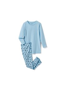 Tchibo - Dětsk&eacute; pyžamo - pro d&iacute;vky - vel. 170/176 - barva: modr&aacute;/s potiskem