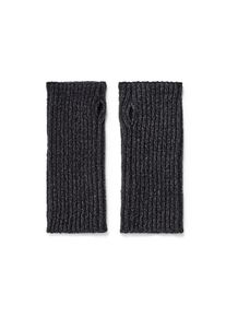 Tchibo - Pleten&eacute; n&aacute;vleky na ruce se třpytiv&yacute;m efektem - barva: čern&aacute;