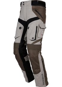 Modeka Panamericana II, textile pants waterproof , color: Beige/Brown , size: Short XL