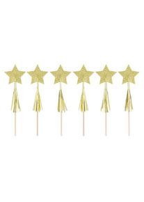 Z�pichy zlat� hv�zdi�ky 6 ks