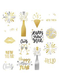 Tetov�n� HNY zlato-st��brn� 15ks